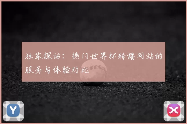 独家探访:热门世界杯转播网站的服务与体验对比