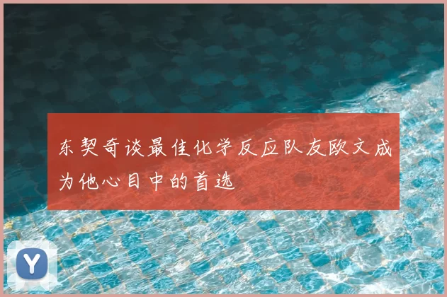 东契奇谈最佳化学反应队友欧文成为他心目中的首选