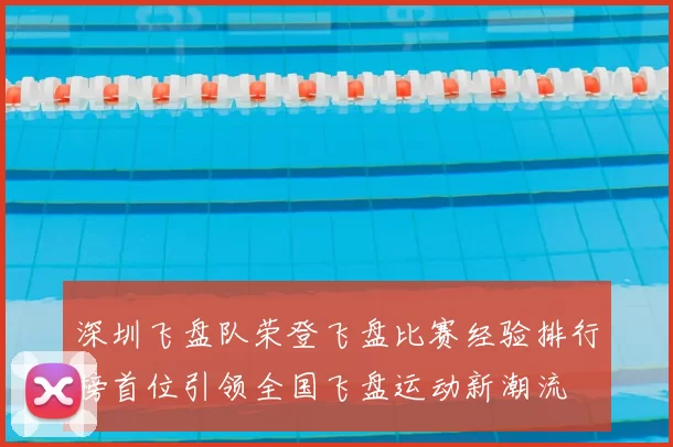 深圳飞盘队荣登飞盘比赛经验排行榜首位引领全国飞盘运动新潮流