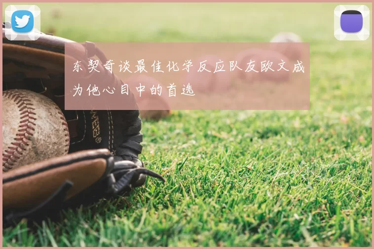 东契奇谈最佳化学反应队友欧文成为他心目中的首选