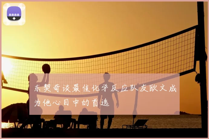 东契奇谈最佳化学反应队友欧文成为他心目中的首选